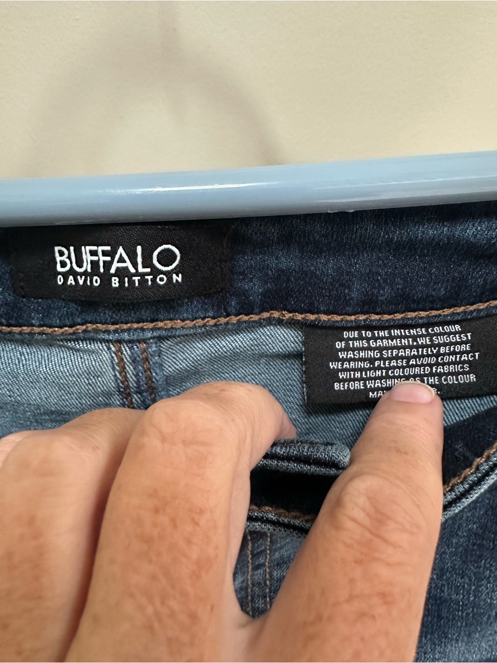 Buffalo David Bitton Medium Blue Stretch Skinny Jeans - Picture 5 of 9